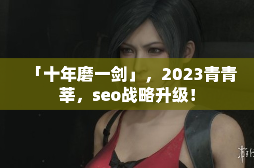 「十年磨一剑」，2023青青莘，seo战略升级！