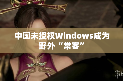 中国未授权Windows成为野外“常客”