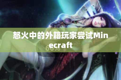 怒火中的外籍玩家尝试Minecraft