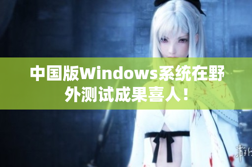 中国版Windows系统在野外测试成果喜人！